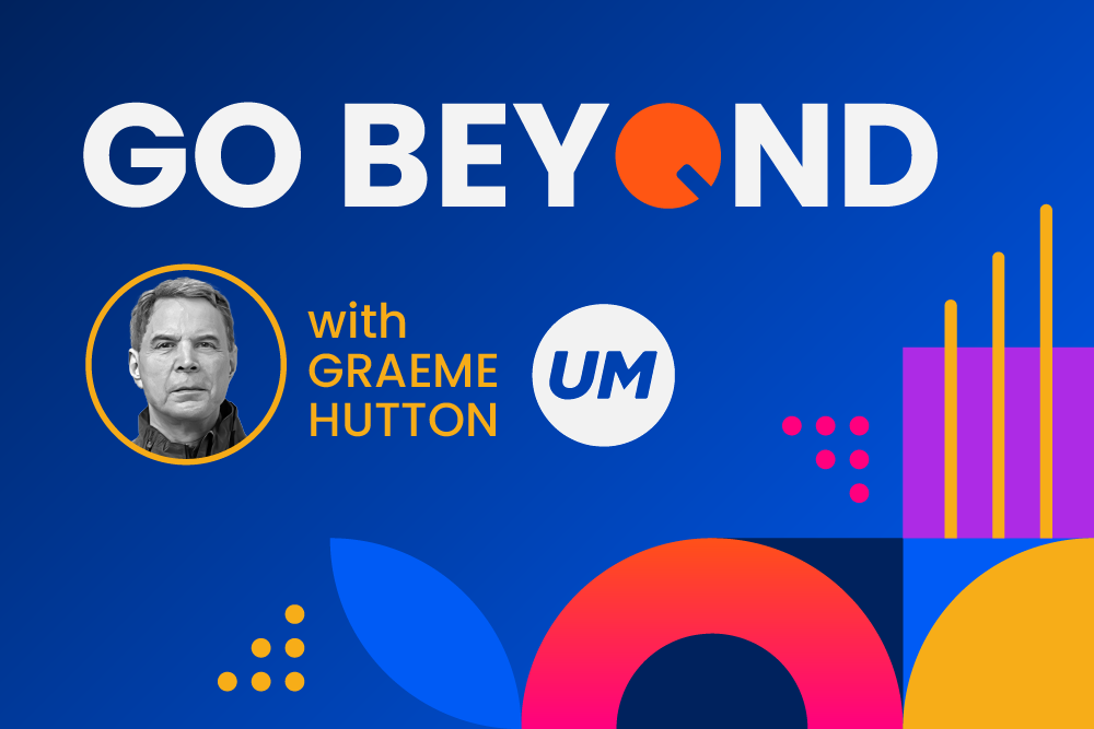 Image of Graeme Hutton for our Go Beyond series about the future of ad measurement.